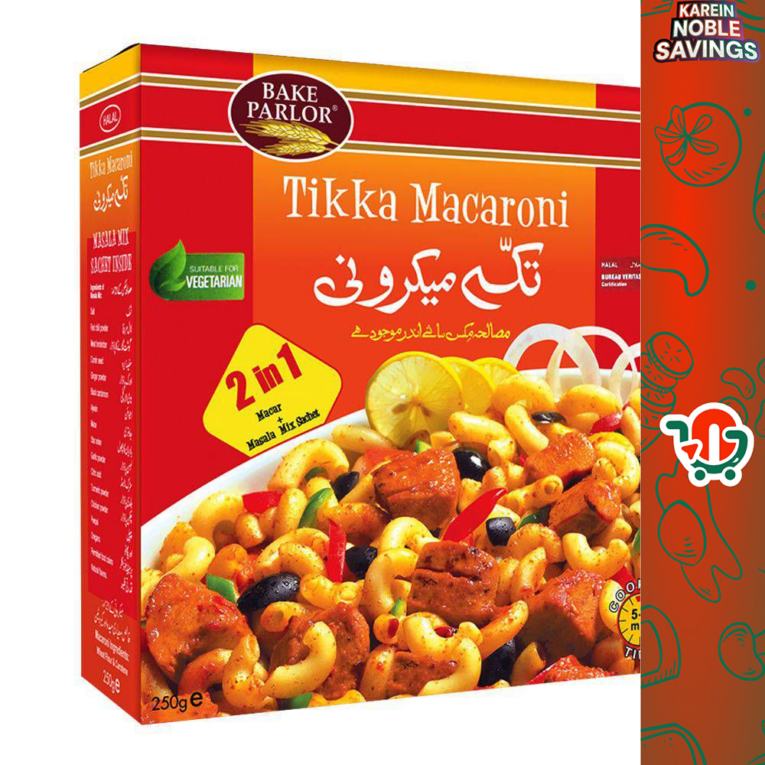 BP TIKKA MACARONI 250GM