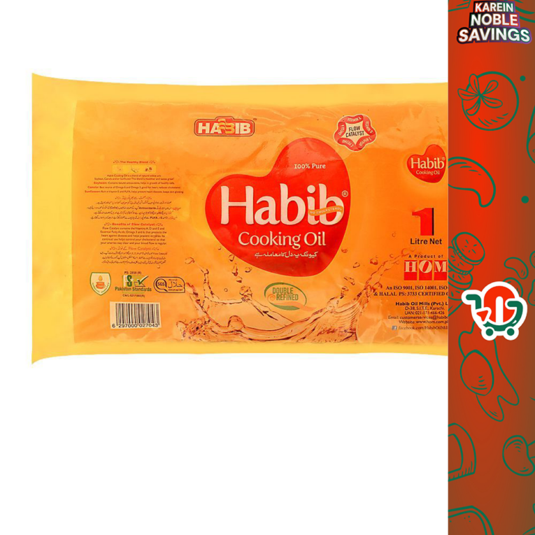 HABIB COOKING OIL 1LTR