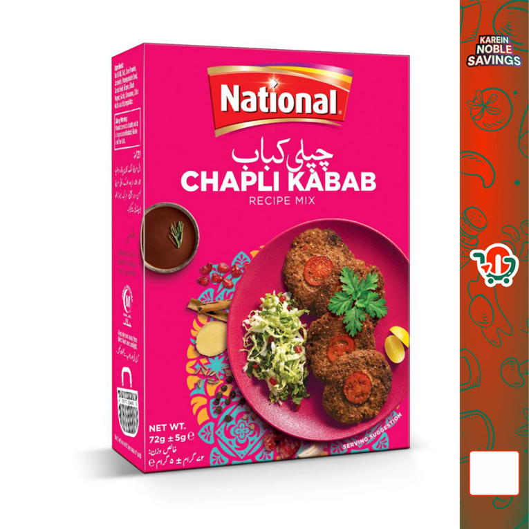 NATIONAL CHAPLI KABAB 100