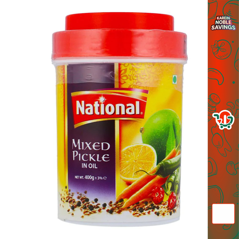 NATIONAL MIX PICKLE 400GM