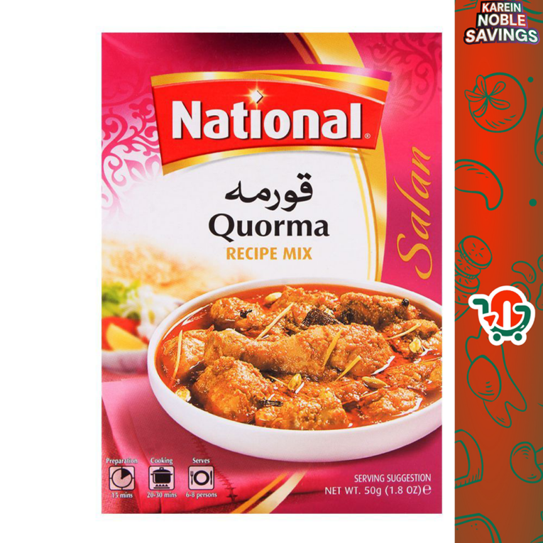 NATIONAL QUORMA MASALA 50