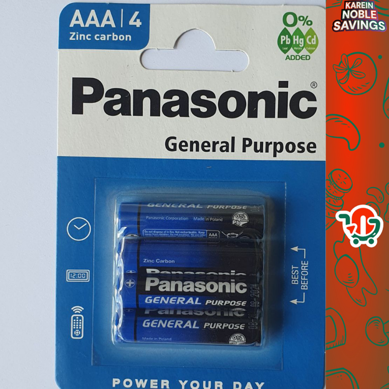 PANASONIC CELL AAA 4P